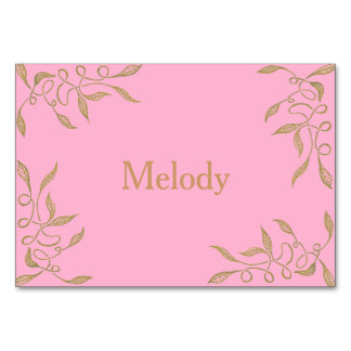 Tabla de ornamentos / Tarjeta de lugar para Boda