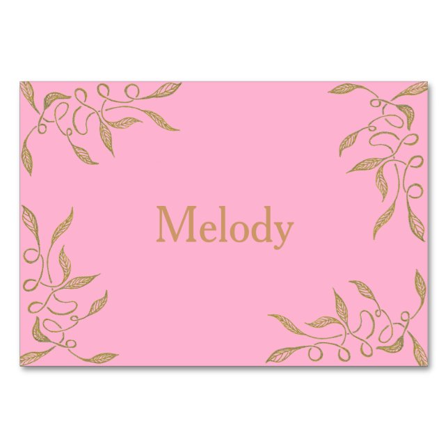 Tabla de ornamentos / Tarjeta de lugar para Boda (Anverso)