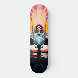 Tabla de Skate Aeronave Interceptora Militar