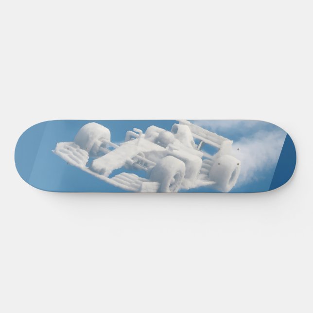 Tabla de skate de carreras en nube real (Horz)