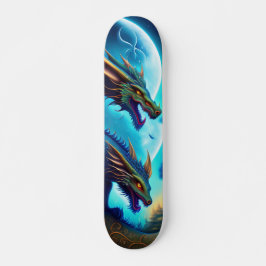 Tabla de Skate Dragones Siameses