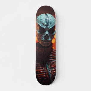 Tabla de Skate Extraterrestre Mirando de Frente