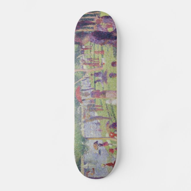 Tabla de skate inspirada en la tarde del domingo S (Anverso)