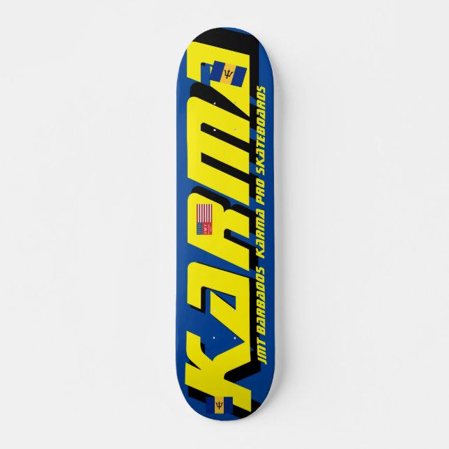 Tabla de skate KARMA JMT BARB 7 3/4" (Anverso )