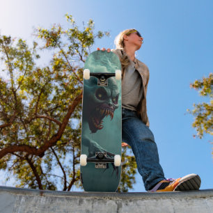 Tabla de Skate Monstruo Fantasma del Horror