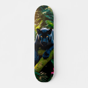 Tabla de Skate Pantera Negra en la Fauna Silvestre