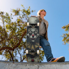 Tabla de Skate Payaso Espeluznante de Miedo