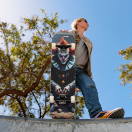 Tabla de Skate Payaso Siniestro Sentado