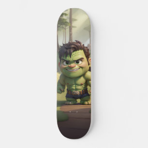 Tabla de Skate Pequeño Cómic Vengador Verde