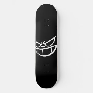 Tabla de skate Phantom Smile™ negro y blanco