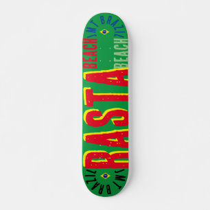 Tabla de skate RASTA Brasil 7 3/4"