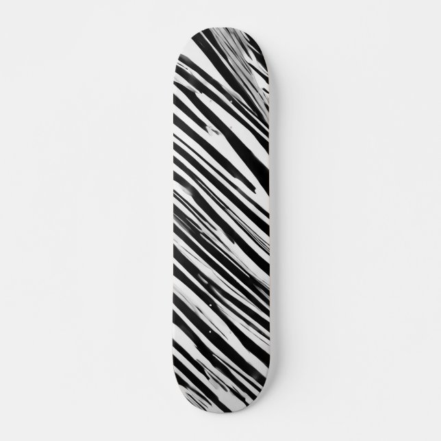 Tabla de Skate Rayas blancas (Anverso )