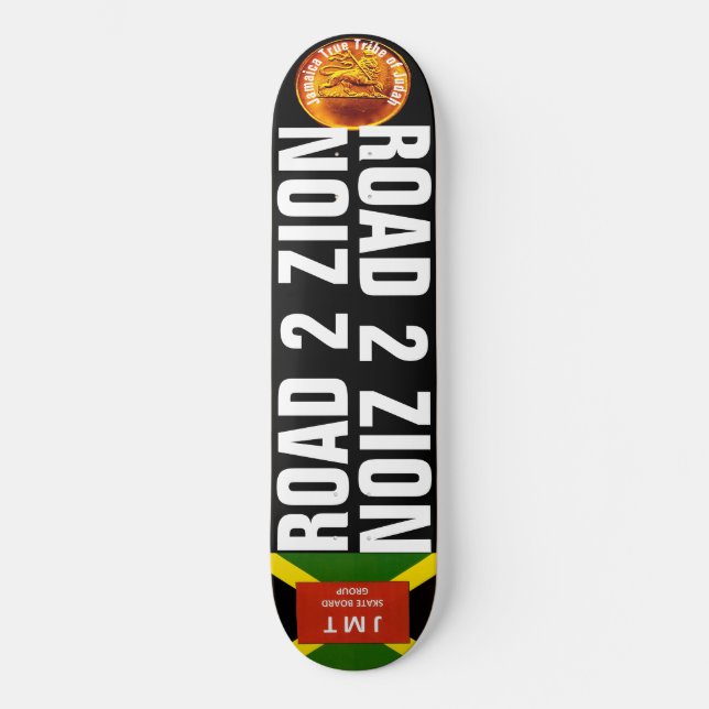 Tabla de skate ROAD 2 ZION 8 1/4" (Anverso)