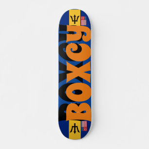 Tabla de skateboard BOXCY JMT BARB de 7 3/4"