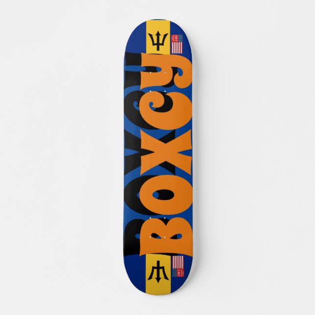 Tabla de skateboard BOXCY JMT BARB de 7 3/4" (Anverso )
