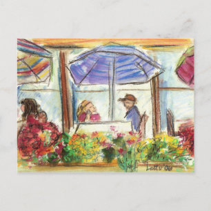 Tabla para dos postales (Pike Place Seattle)