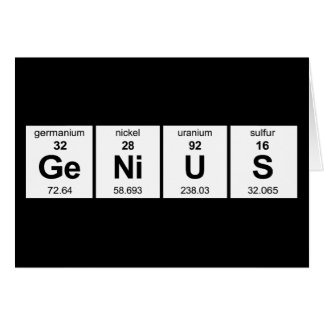 Tabla periódica de GeNiUS