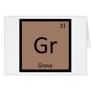 Tabla periódica de química de condimento de salsa