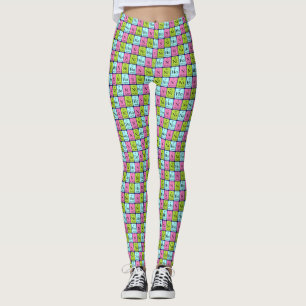 Tabla periódica Nihon leggings patrióticos 1