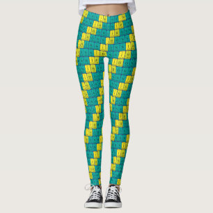 Tabla periódica Nihon leggings patrióticos 11