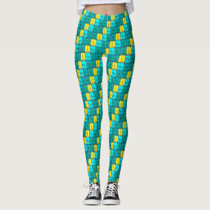Tabla periódica Nihon leggings patrióticos 5