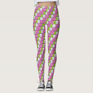 Tabla periódica Nihon leggings patrióticos 7