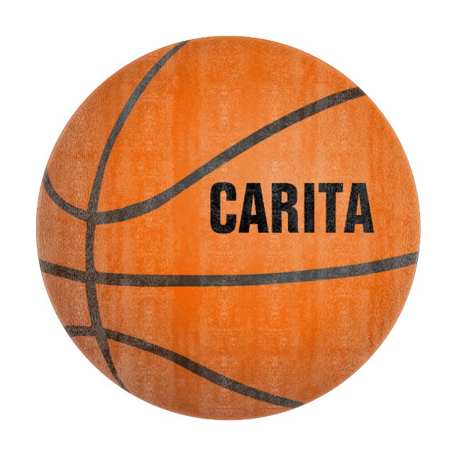 Tabla personalizada de corte de baloncesto (Anverso)