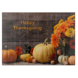 Tabla tradicional de corte de Acción de Gracias