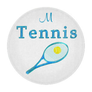 Tablas de cortar cones monograma del TENIS bonito