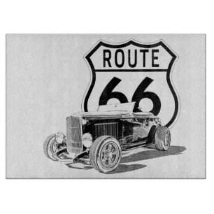 Tablas de cortar de la ruta clásica 66