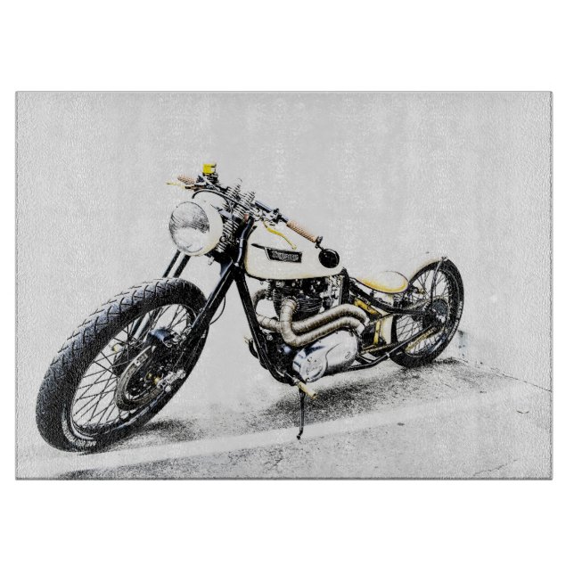 Tablas de cortar de motocicletas clásicas (Anverso)