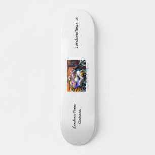 Tablas de Patineta Divertidas Pavo del Infierno