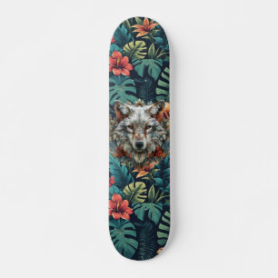 Tablas de skate Boho Jungle Lobo Blanco