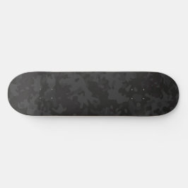Tablas de Skate Camuflaje Gris Oscuro Negro