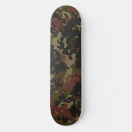 Tablas de Skate Camuflaje Verde Marrón Negro Beige