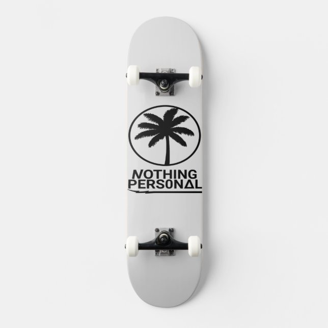 Tablas de skate completas Nothing Personal (Anverso)