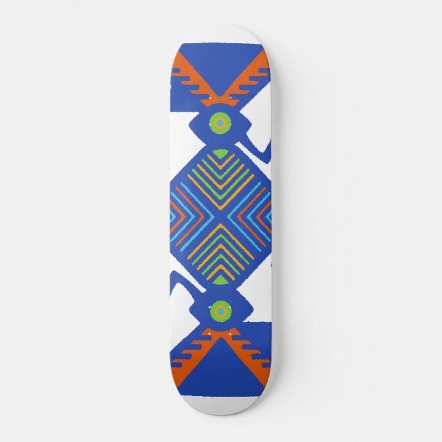Tablas de skate con diseño tribal Inca (Anverso)
