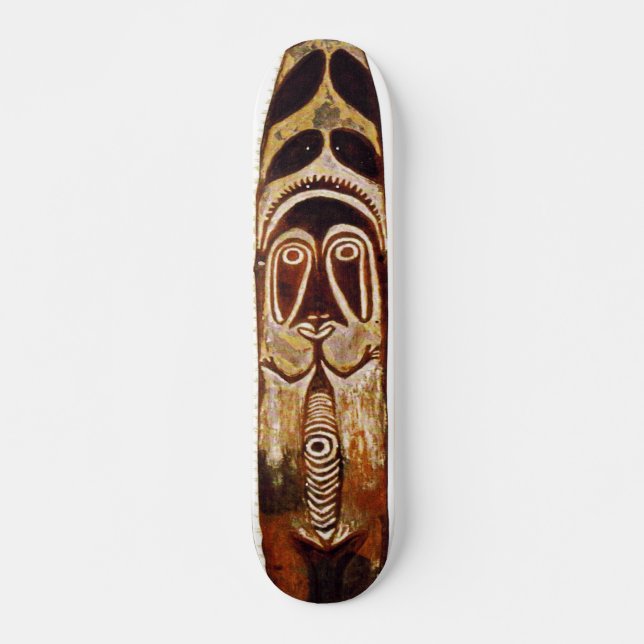 Tablas de Skate con Escudo Tribal Maorí (Anverso )