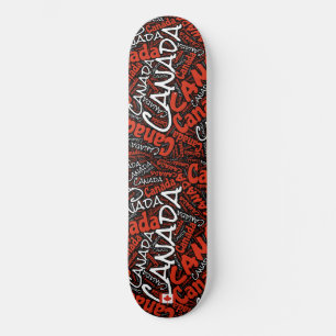 Tablas de Skate con Nube de Palabras Orgullo Nacio