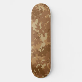 Tablas de skate de camuflaje marrón desierto