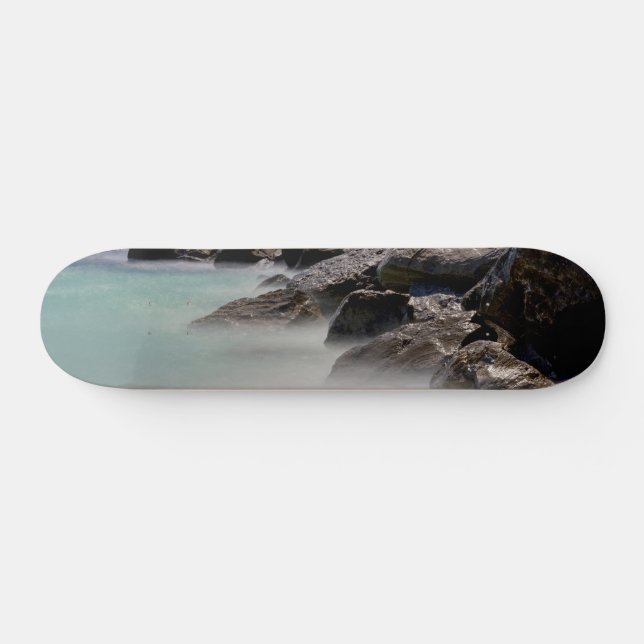 Tablas de skate de Shell Island Rocks And Waves (Horz)