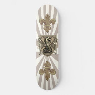 Tablas de skate Escudo de Cobra Esqueleto