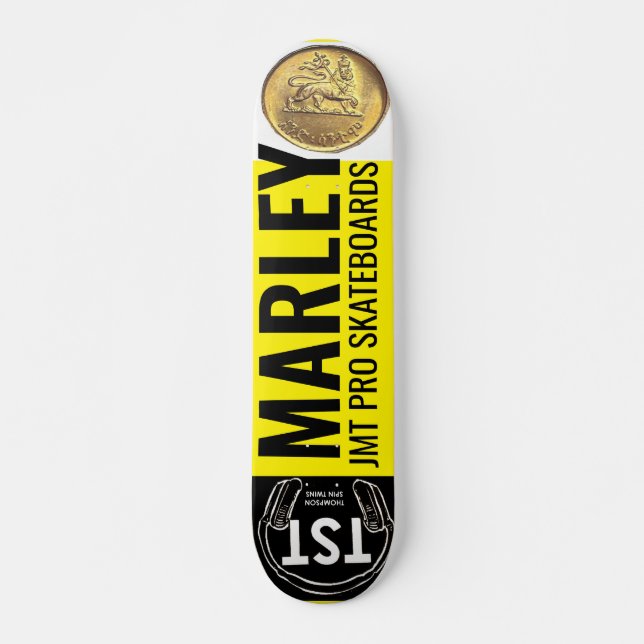 Tablas de skate MARLEY JMT Pro Skateboards, Cubier (Anverso )