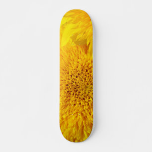 Tablas de skate personalizadas de girasol amarillo