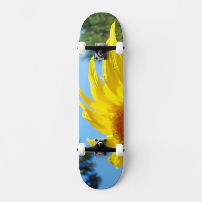 Tablas de skate Sunflower personalizadas regalos (Anverso)
