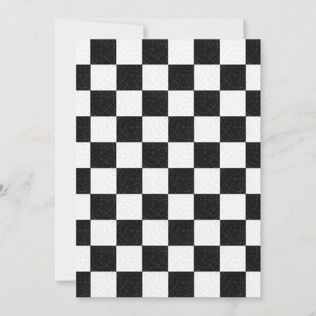 tablero de ajedrez de textura simple (Anverso)