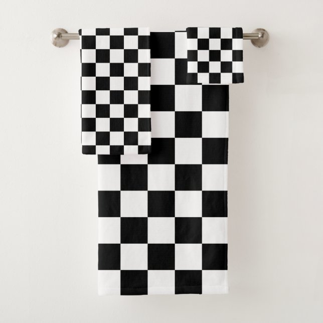 Tablero de ajedrez negro clásico (In situ)