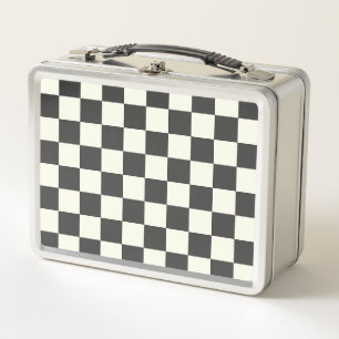 Tablero de ajedrez negro y blanco