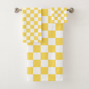 Tablero de ajedrez visual clásico amarillo