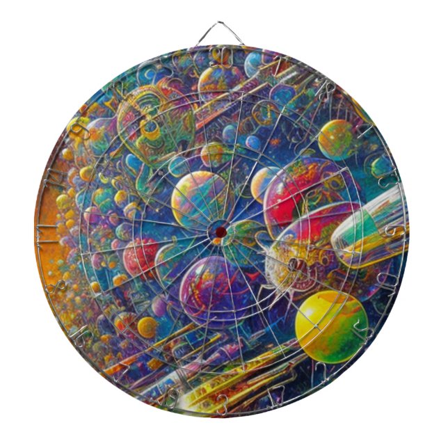 tablero de anuncios de la carrera espacial (Frente)